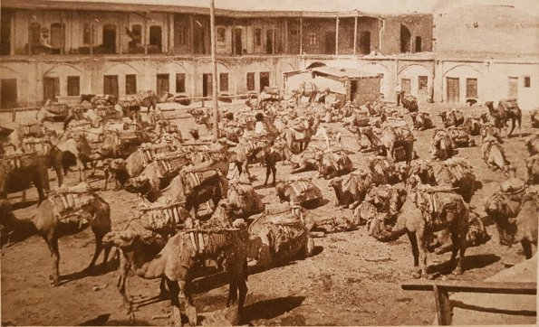1920 Ашхабад Русский Базар и Каравансарай