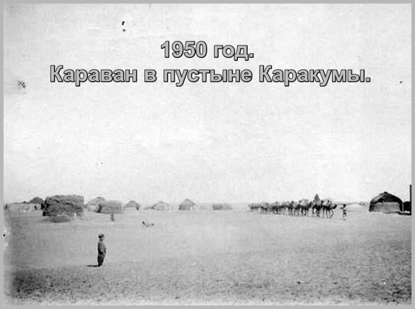1950 Каракумы Караван