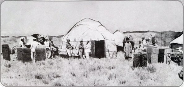 1858 Хива Большая КПоходная Киргисская Кибитка для Конвоя