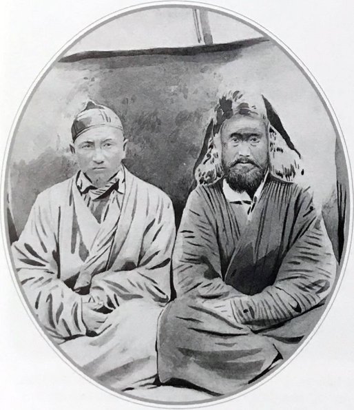1858 Хива Два Киргиза Табынского Рода
