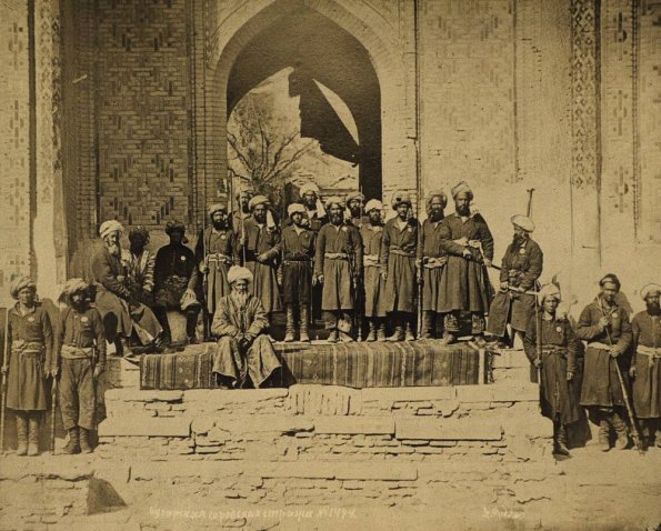 1865 Самарканд Бухарский Эмират Городская Стража Фото Н Ордэ