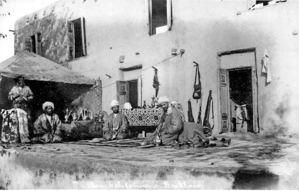 1883 Бухара Гостевой Двор Фото Генри Мосера