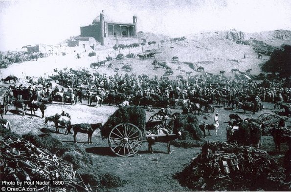 1890 Paul Nadar Samarkand below Hezret Hayzar