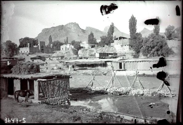 1900 Ош Вид с Карун-Базара