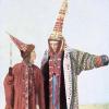 1910 Предпл Киргизские Женщины Почтовая Карточка 1