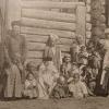1910 Предпл Кокчетау Семья Сибирских Казаков из Татар