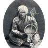 1910 Kazakh with Musical Instrument