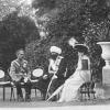 1910 Nikolay II and Seyid Alim-Khan