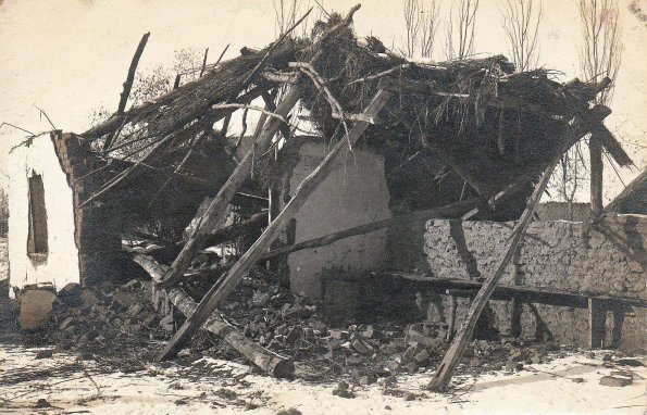 1910 Vernyy - Letter to Relatives 22 Dec Earthquake Postcard