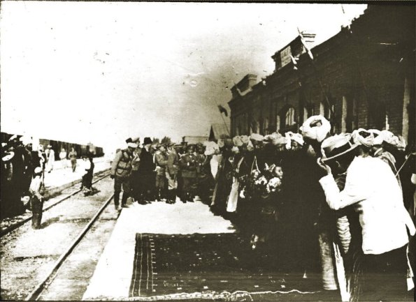 1916 Ходжент Приезд Генерал-Губернатора А Н Куропаткина
