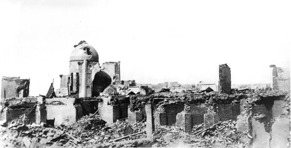 1920 Бухара Историческая Часть Города после Штурма и Бомбежки 10