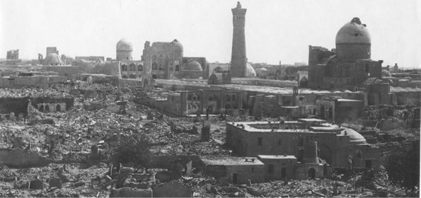 1920 Бухара Разбомбленная Красной Армией