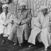 1920 Бухара Файзула Ходжаев слева и Абукадыр Мухитдинов справа