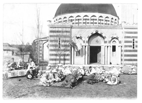 1924 Германия Молодые Бухарцы в Вюнсдорф-Цоссене