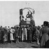 1925 Душанбе Провозглашение Таджикской АССР на Трибуне Зам Предревкома Дадабаев