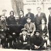 1925 Предпл Узбекистан Группа УАктива Узбекского Туземно-Еврейского Техникума с Председателем Уз ЦИКа Ахунбаевым