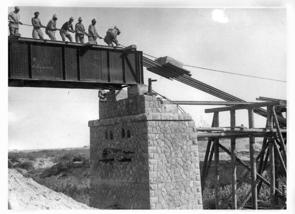 1925 Термез - Самсоново Спуск Подфеменного Камня при Восстановлении ЖД