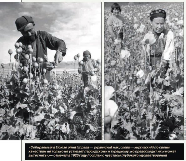 1925 Opium Fields and Gosplan Note