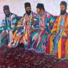 1926 Бухара Картина П Котова Бухарские Евреи