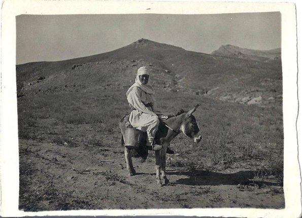 1930 Предпл Туркестан Женщина на Осле