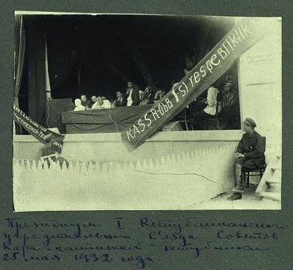 1932 Karakalpak Soviets Meeitng