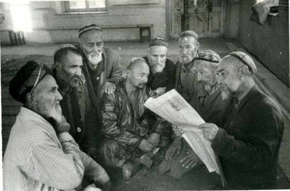 1935 Предпл Узбекистан Газета в Красной Чайхане