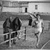 1935 Tashkent Penson Athelet and Paranja