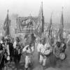 1939 Узбекистан Колхознкики Направляются на Строительство Большого Ферганского Канала