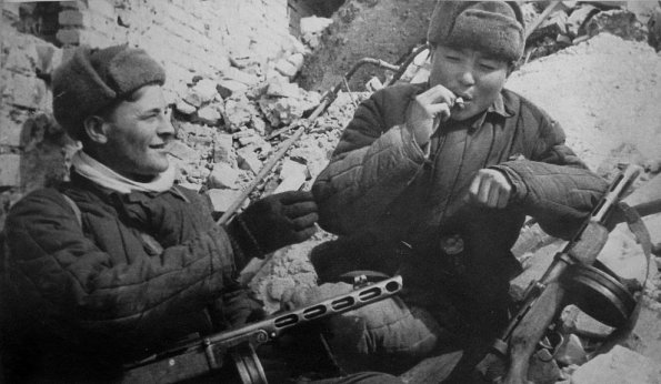 1942 Stalingrad Kazakh Soldier