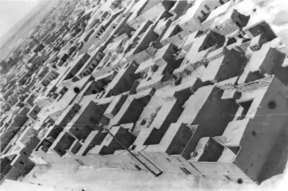 1944 Бухара Панорама с Минарета Калян 12