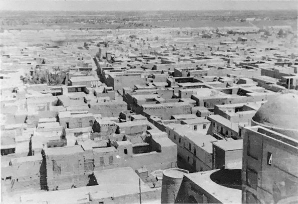 1944 Бухара Панорама с Минарета Калян 2