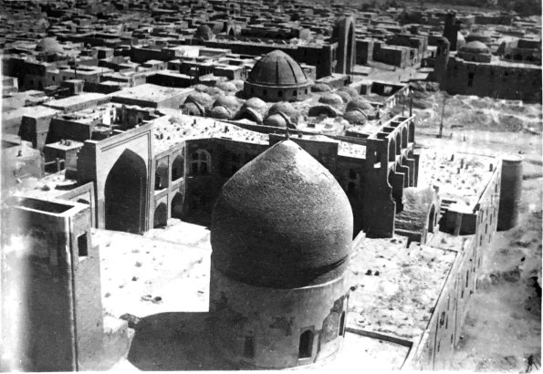 1944 Бухара Панорама с Минарета Калян 9