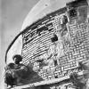 1963 Самарканд Мавзолей Абди-Дарун Фрагмент Купола во Время Реставрации
