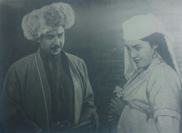 1969 Узбекистан Кадр ис Кинофильма Минувшие Дни
