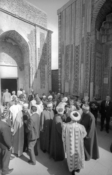 1970 Самарканд Шахи Зинда Духовенство и Руководители