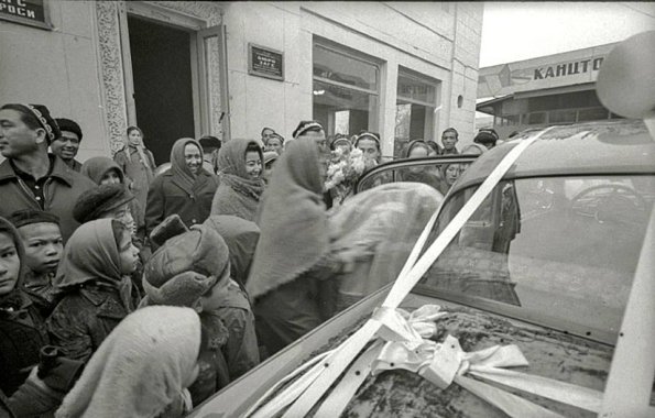 1970 Узбекистан Свадьба у ЗАГСа