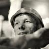 1972 Nurek GES Workers Photo
