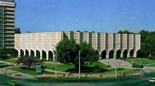 1974 Ташкент Выставочный зал Союза Художников Узбекистана 4