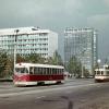 1975 Ташкент Трамваи на Проспекте Ленина