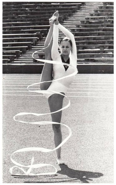 1982 Moskow Узбекская гимнастка Венера Зарипова