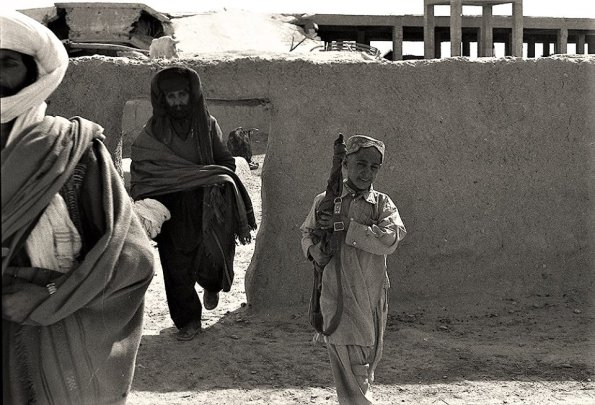 1986 Afghanistan Balochi Kid with AK