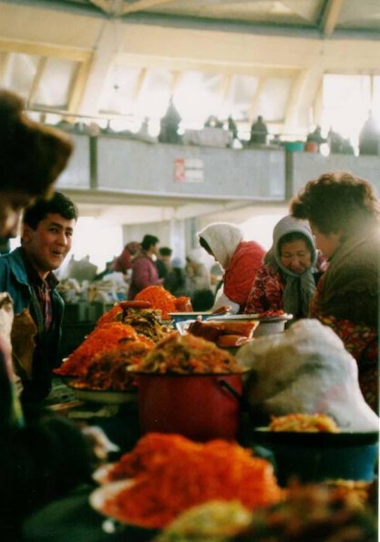 1996 Tashkent Chorsu Bazar Korean Spices